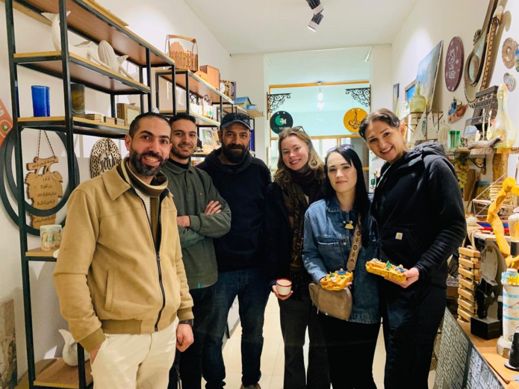 Volunteer In A Technology Program In Palestine